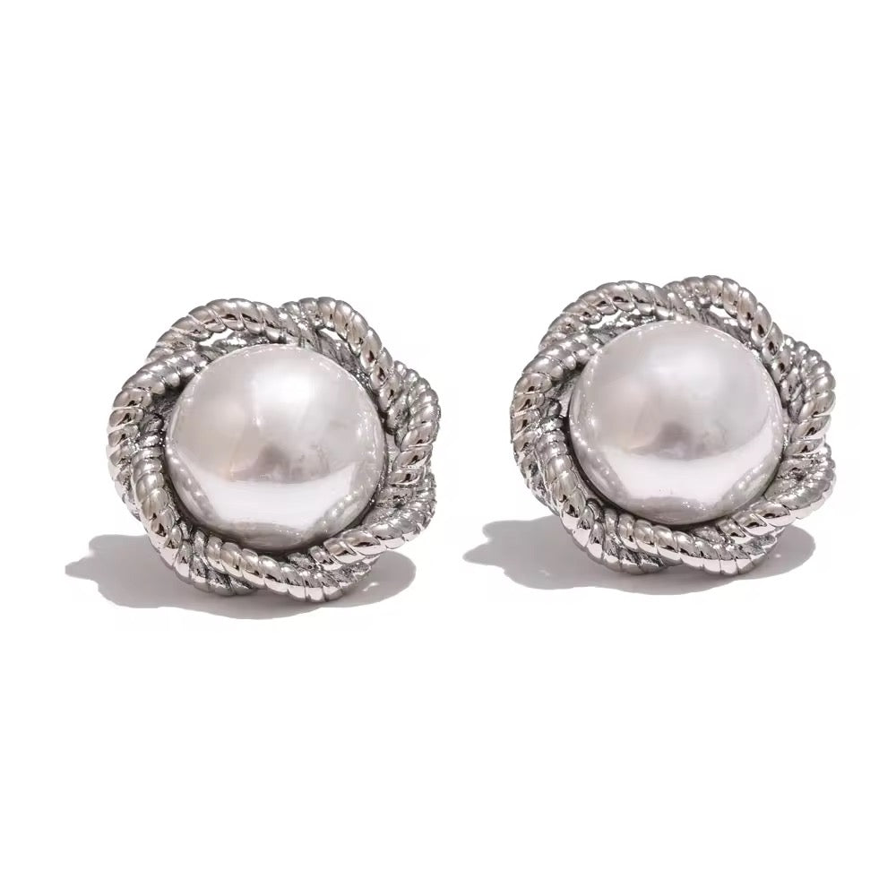 Snow : Boucles d’oreilles vintage L'or Didon