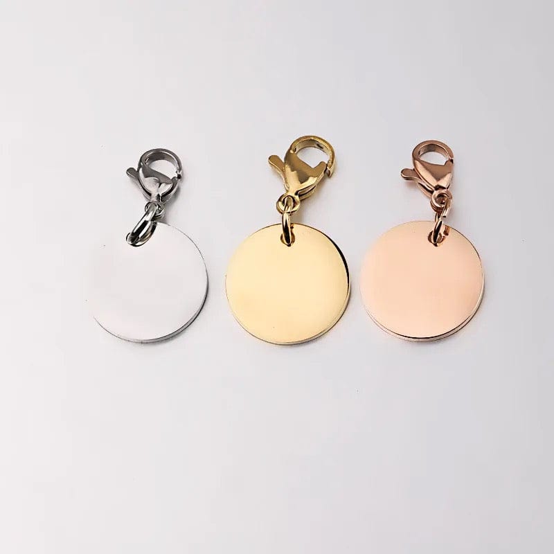 Breloques et pendentifs : Médaille personnalisable avec gravure