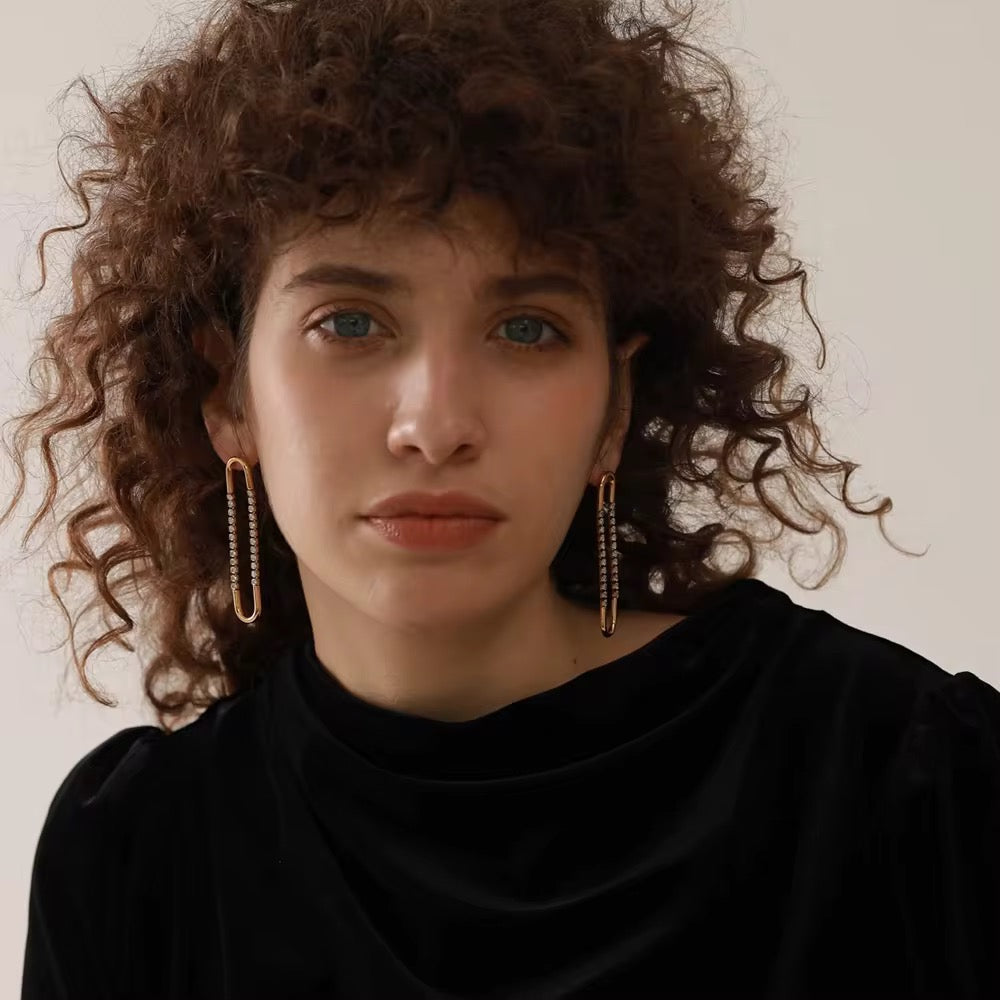 Boucles d’oreilles pendantes L'or Didon
