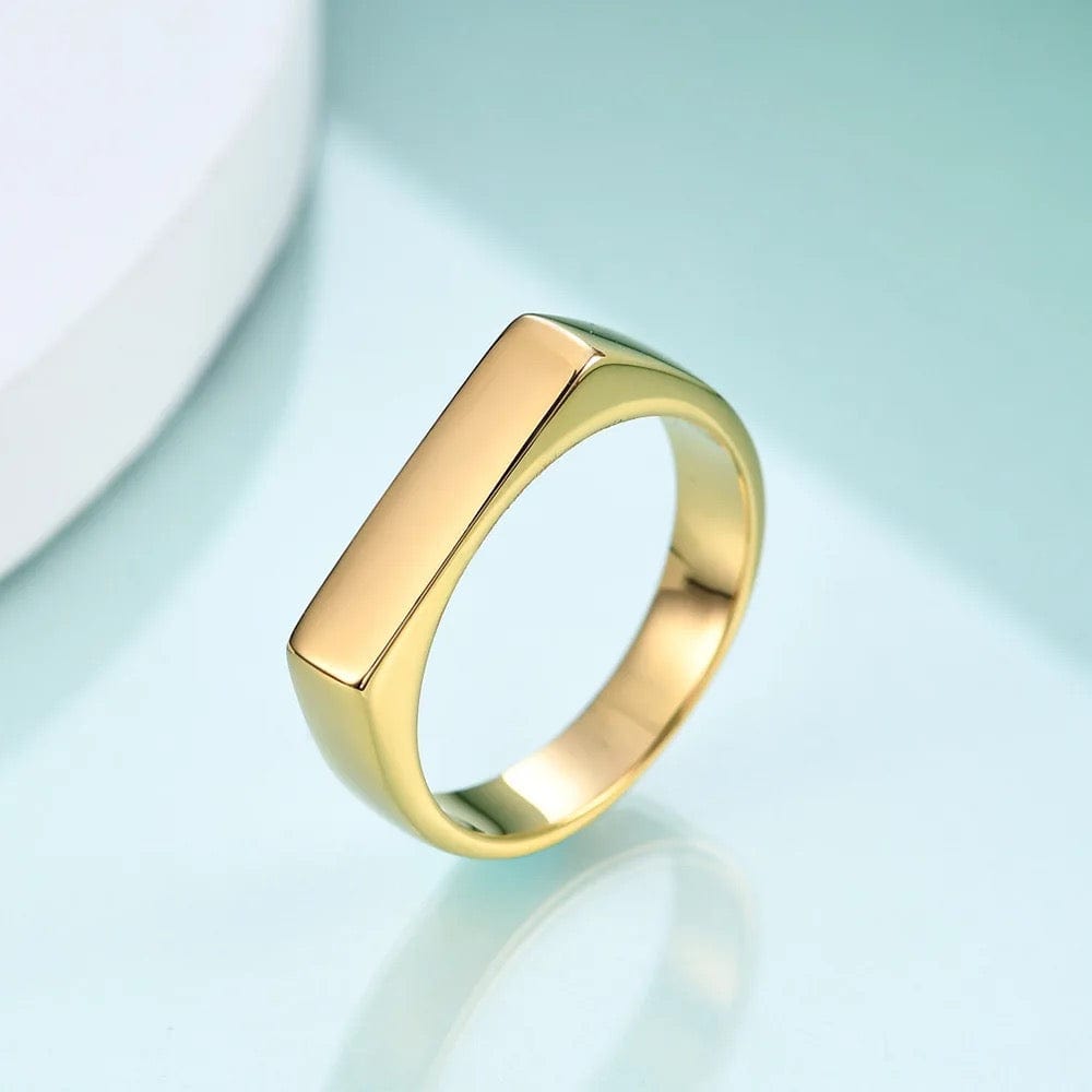 IDENTITY : Bague Chevalière personnalisable