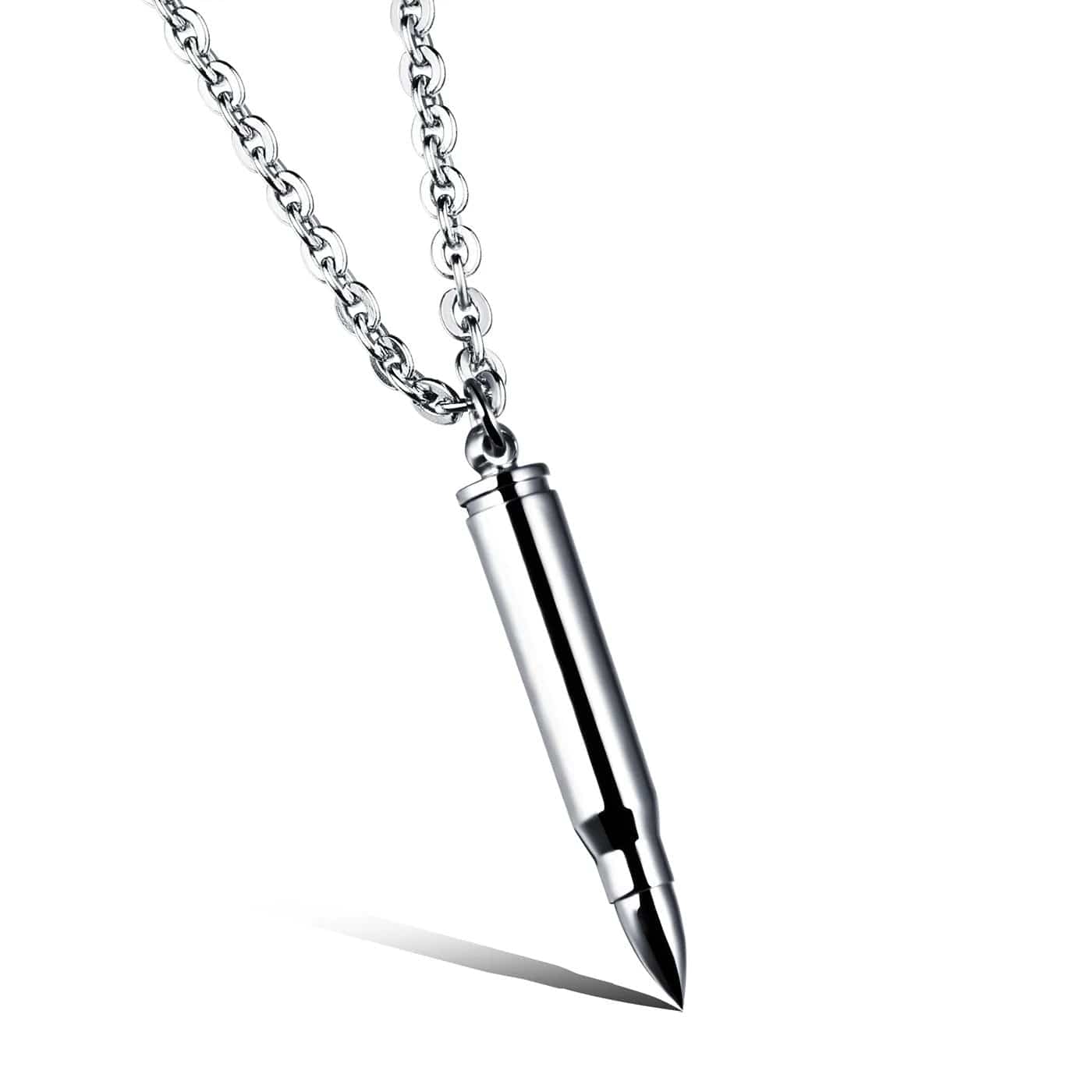 Safe : Collier pour homme pendentif balle