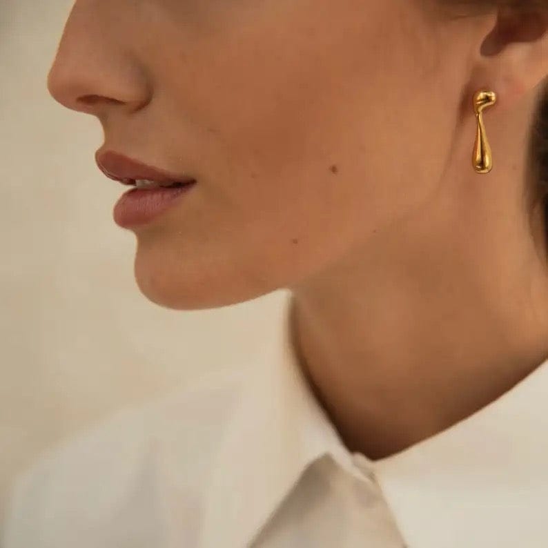 Boucles d’oreilles artistiques | Design irrégulier