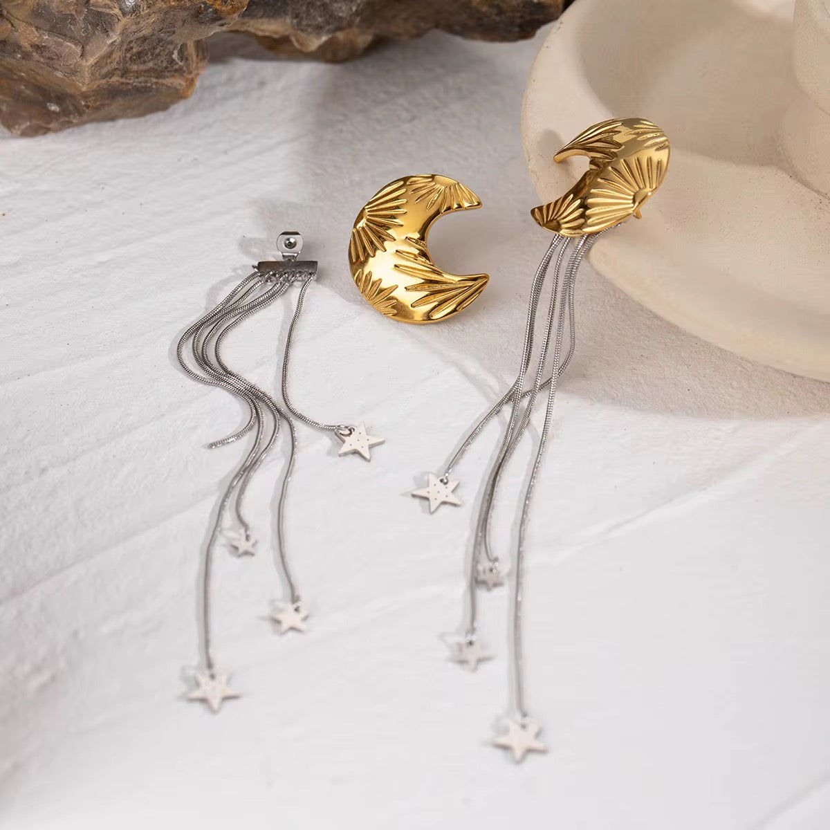 5 stars : Boucles d’oreilles pendantes