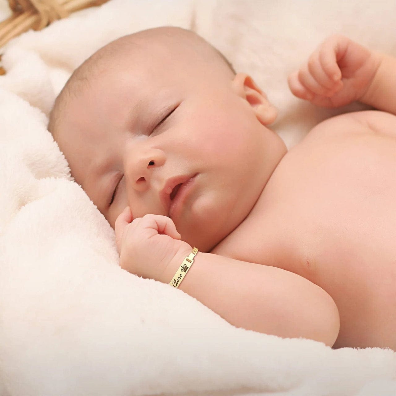 Bracelet gourmette personnalisé pour enfant et bébé fille