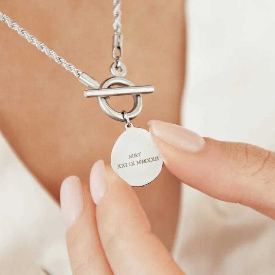 Sarah : Collier personnalisé avec gravure