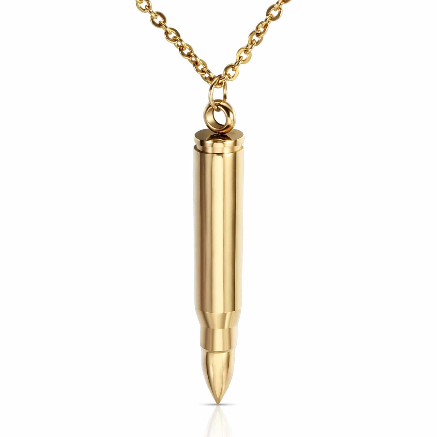 Safe : Collier pour homme pendentif balle