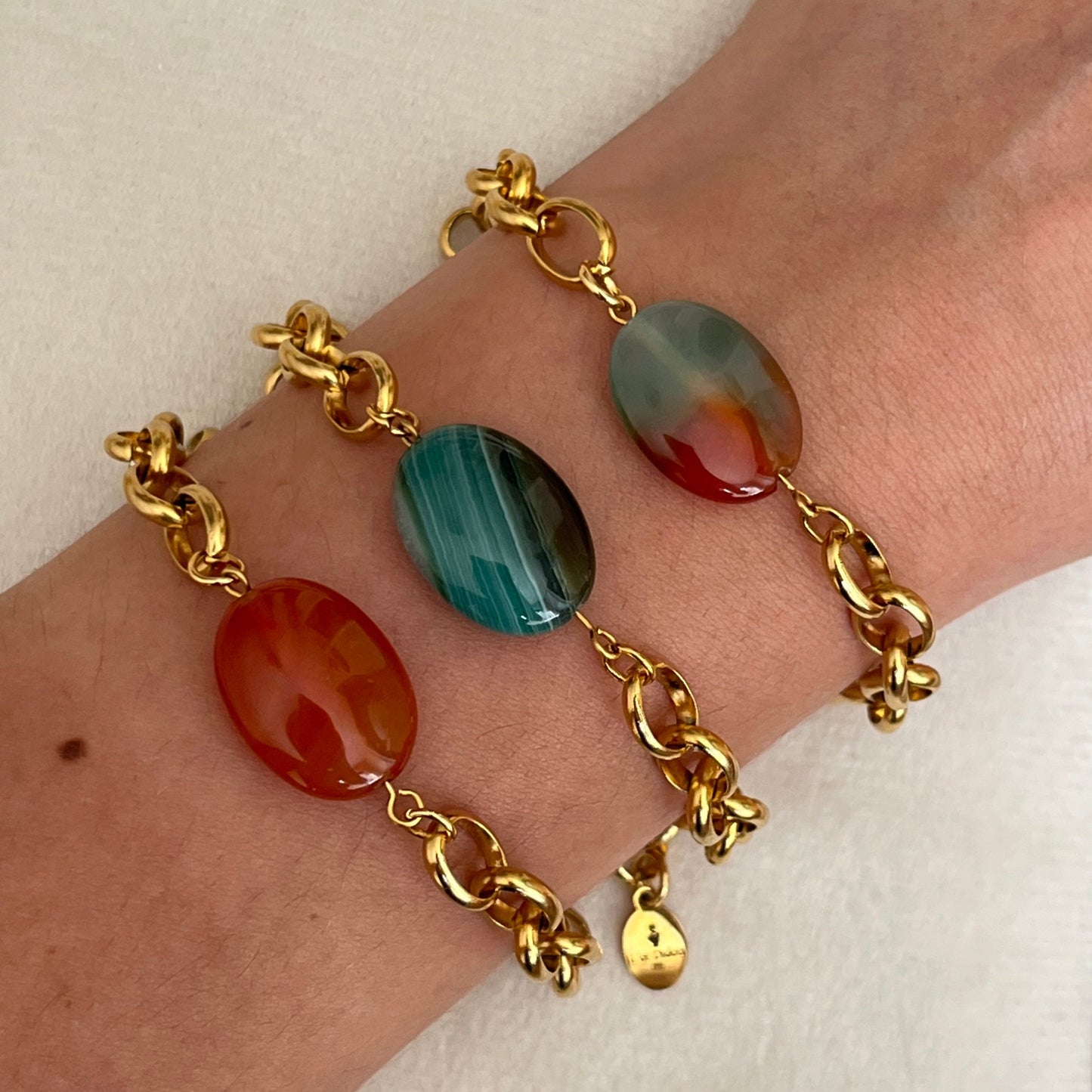 ELYS : Bracelet personnalisé avec la pierre de ton choix