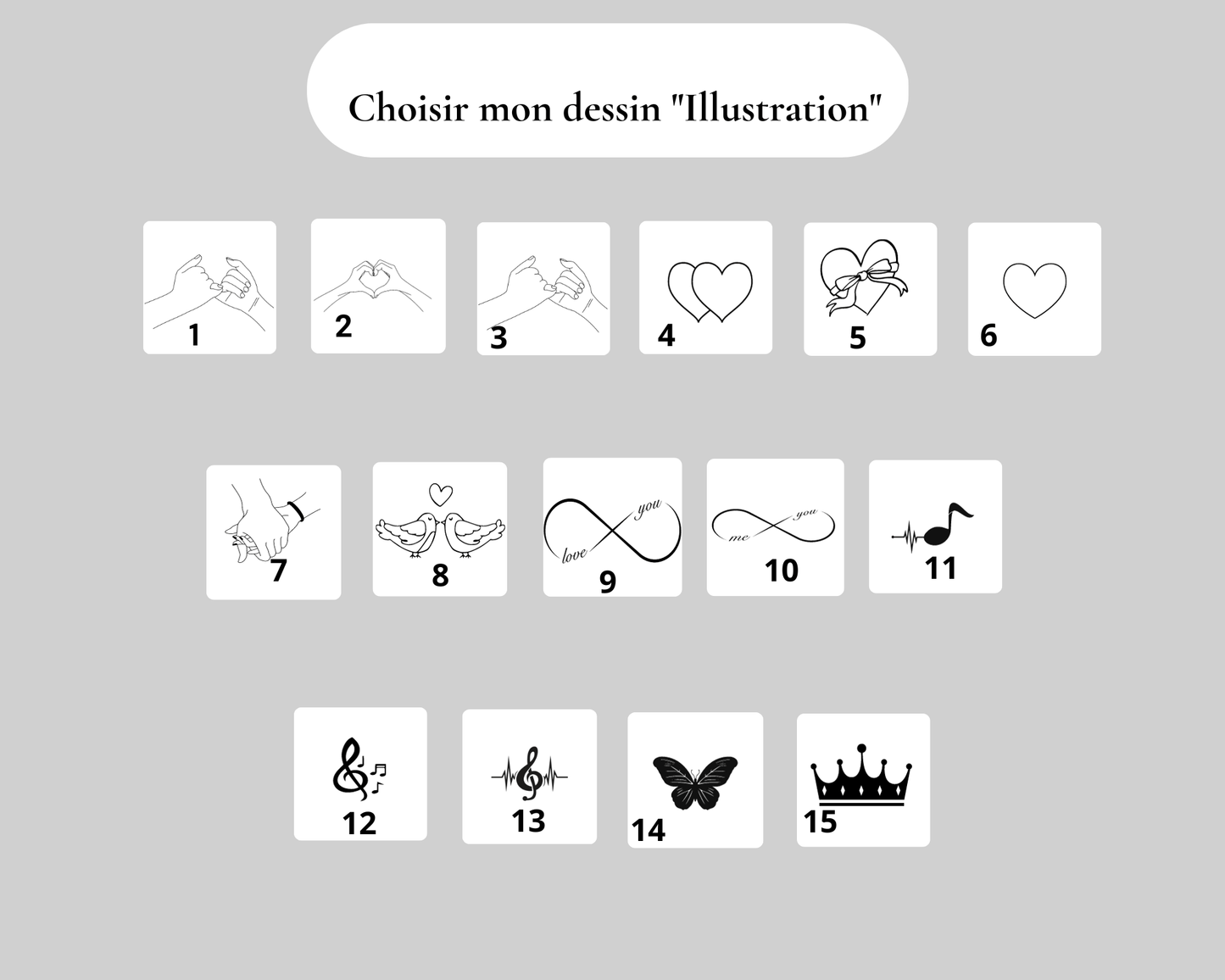 Le Duo gourmettes : Bracelets gourmettes pour couple personnalisables