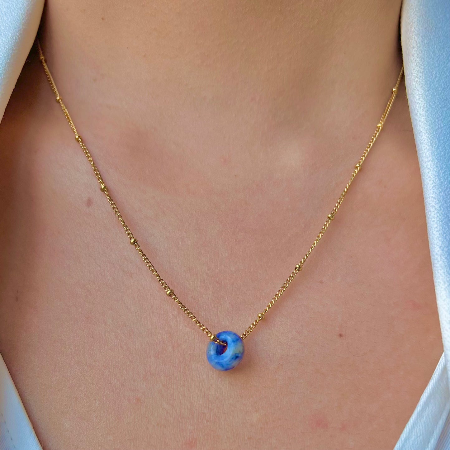 Énergie : Collier personnalisable avec votre pierre naturelle préférée