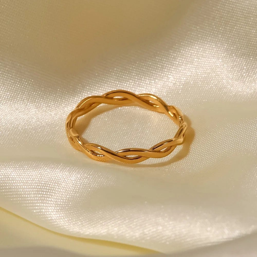 Tresselle : Bague fine et délicate L'or Didon