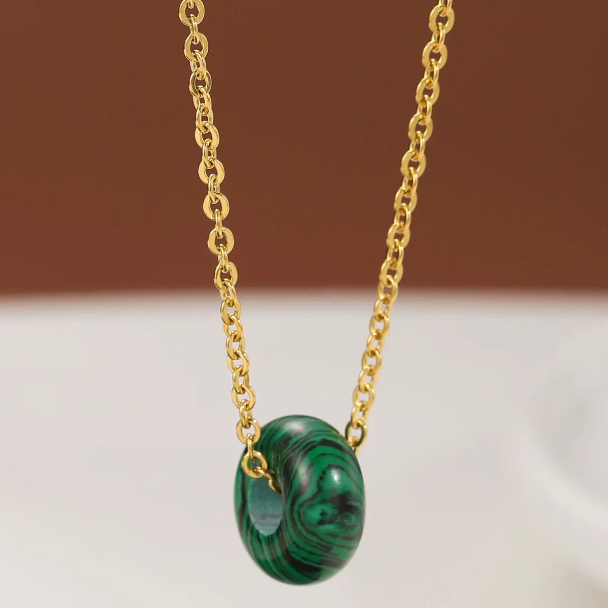 Énergie : Collier personnalisable avec votre pierre naturelle préférée