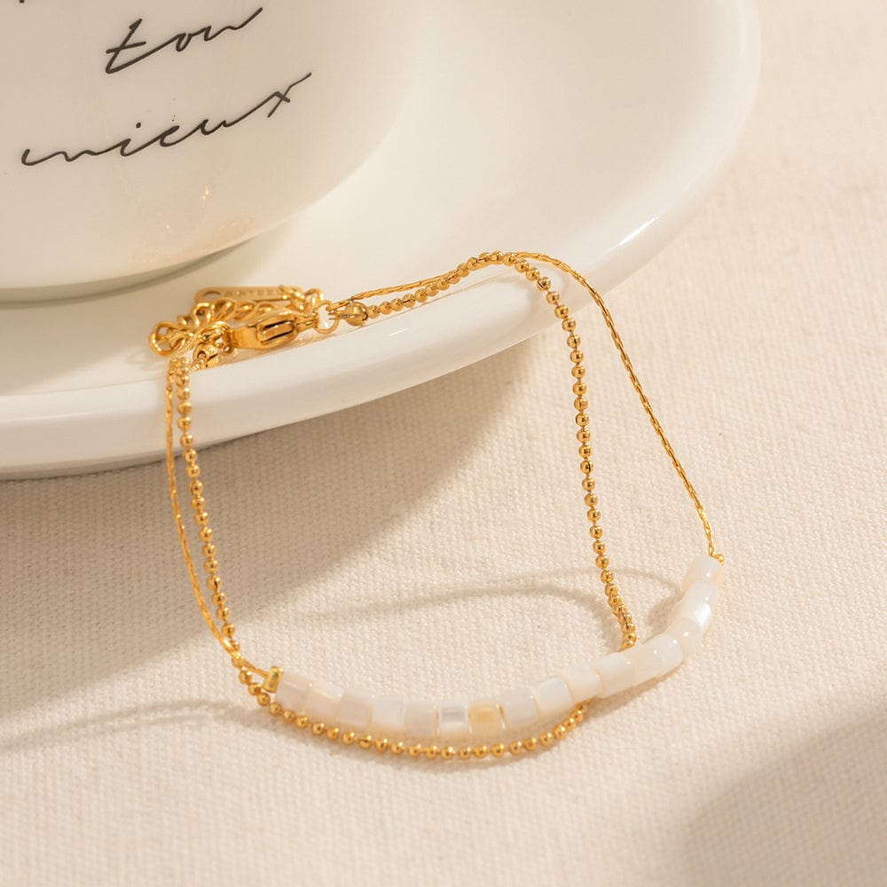 Aqua : Bracelet de cheville L'or Didon