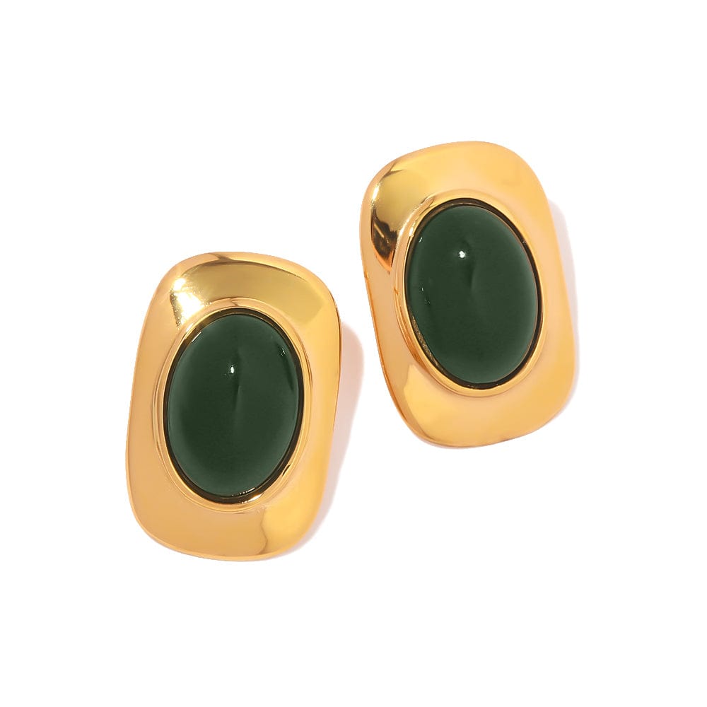 Diana : Boucles d'oerilles clous, opales