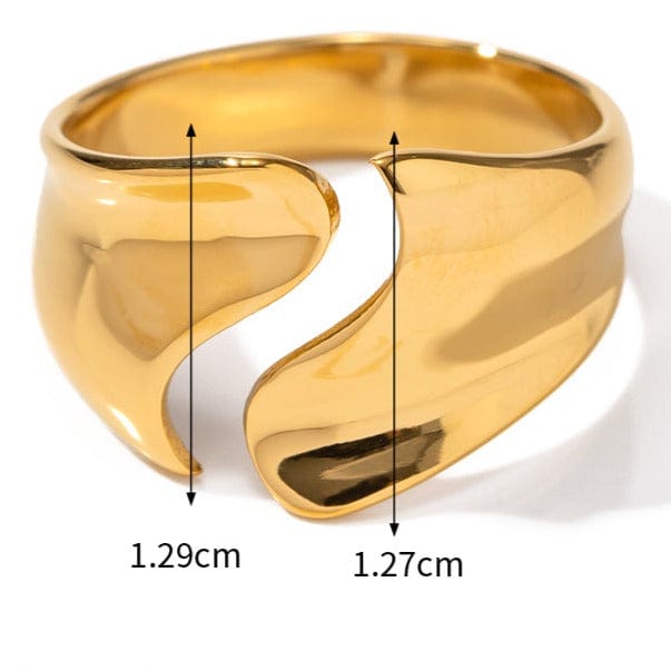 Désir : Bague ajustable L'or Didon