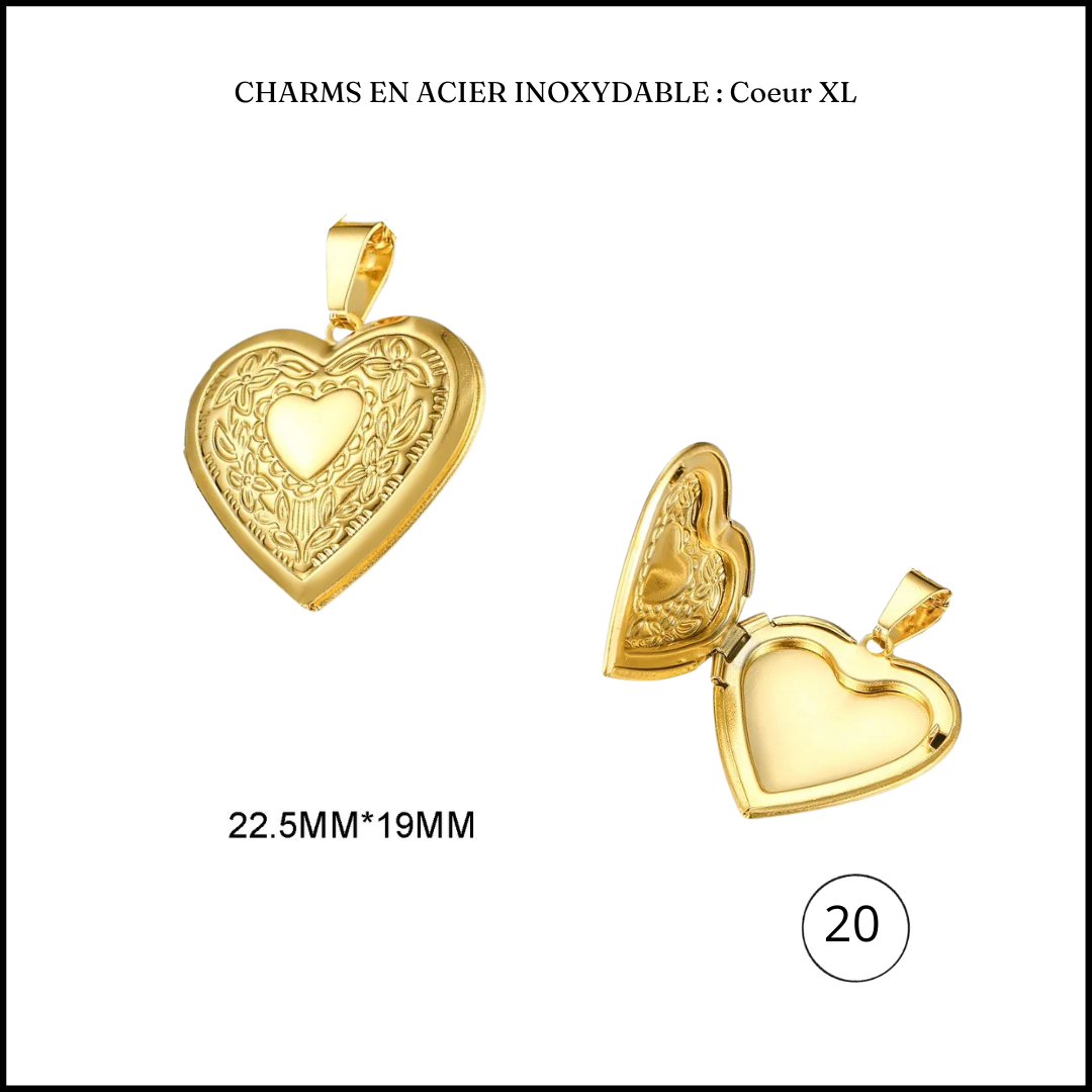 Pendentif coeur L'or Didon