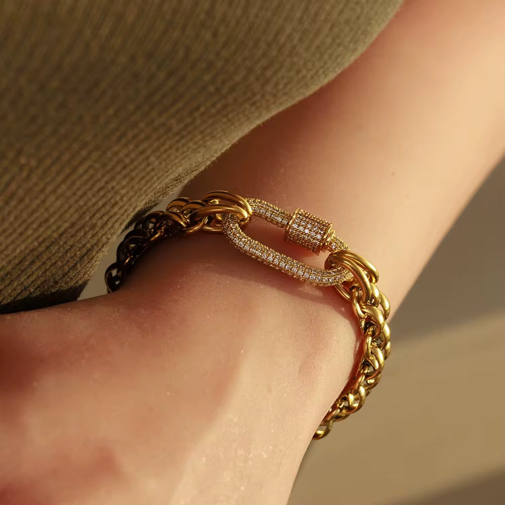 Bracelet Eva L'or Didon doré