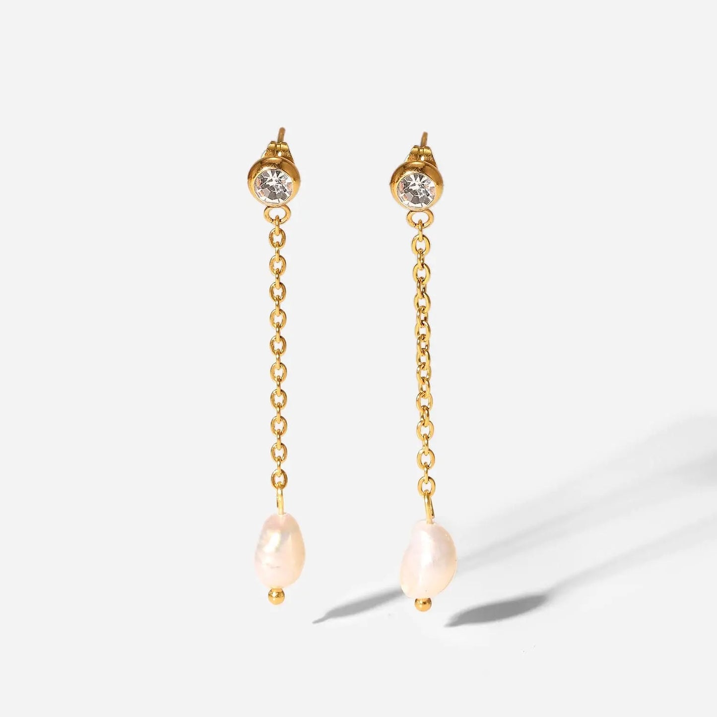 Antoinette : Boucles d'oreilles pendantes L'or Didon
