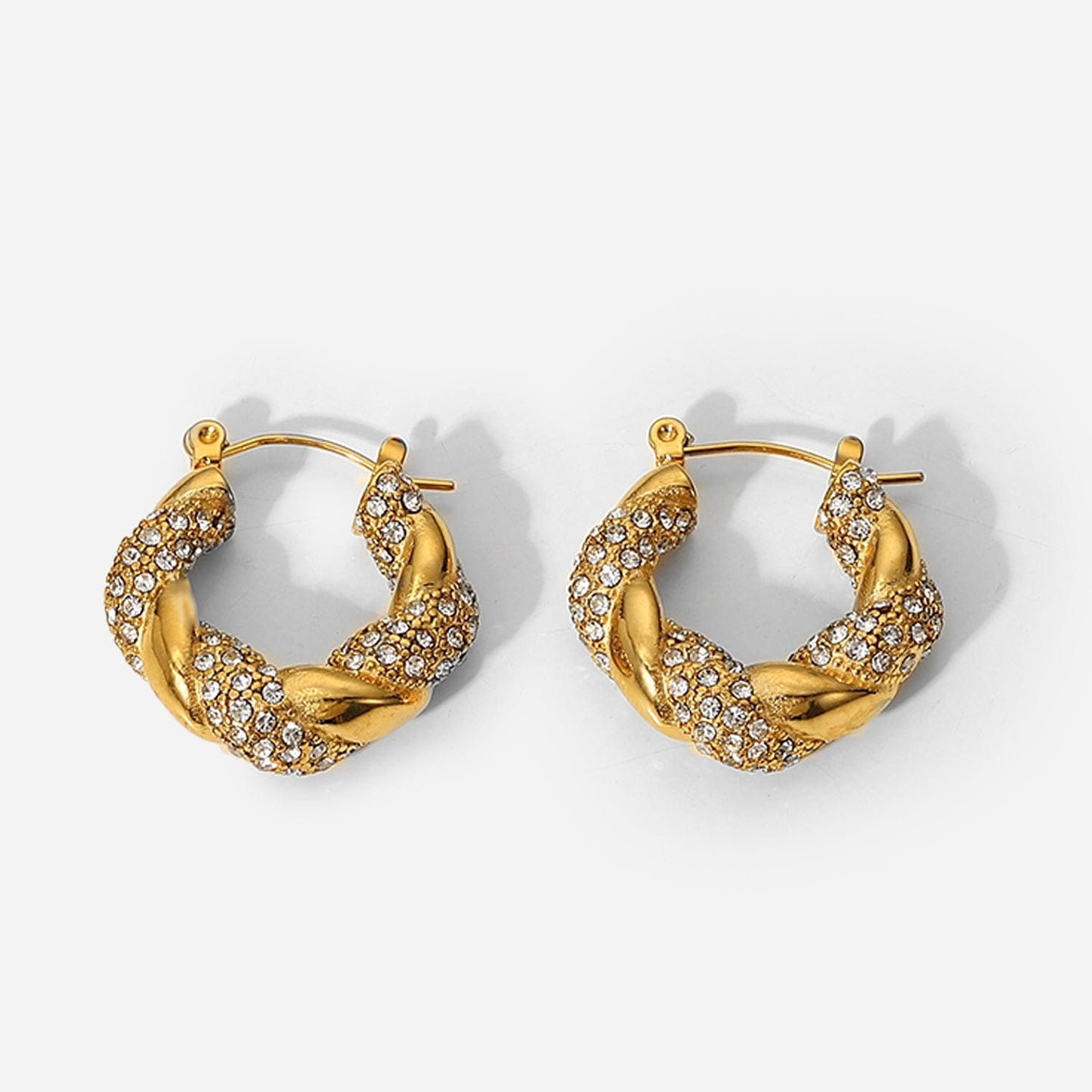 Sparkle : Boucles d'oreilles L'or Didon