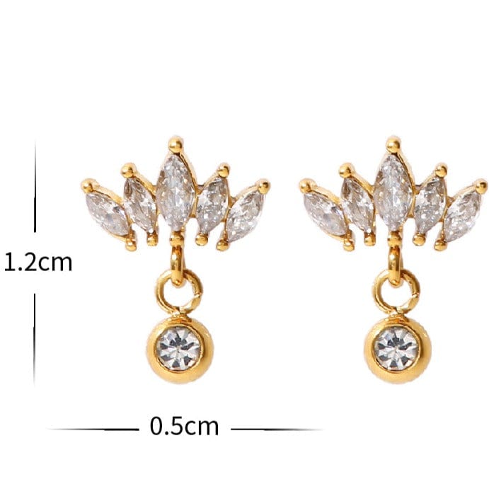 Coffret Crown : Ensemble de bijoux L'or Didon