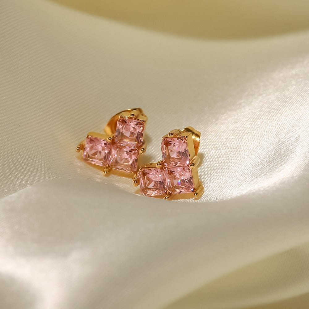 AMORE : Boucles d'oreilles Puces