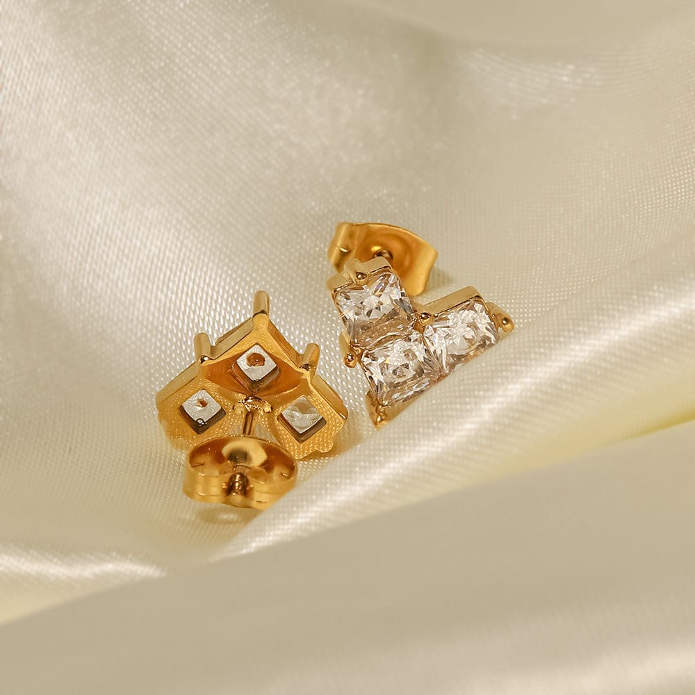 AMORE : Boucles d'oreilles Puces