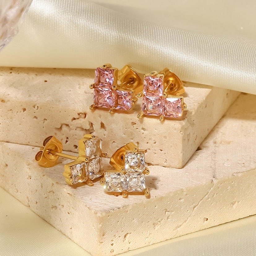AMORE : Boucles d'oreilles Puces