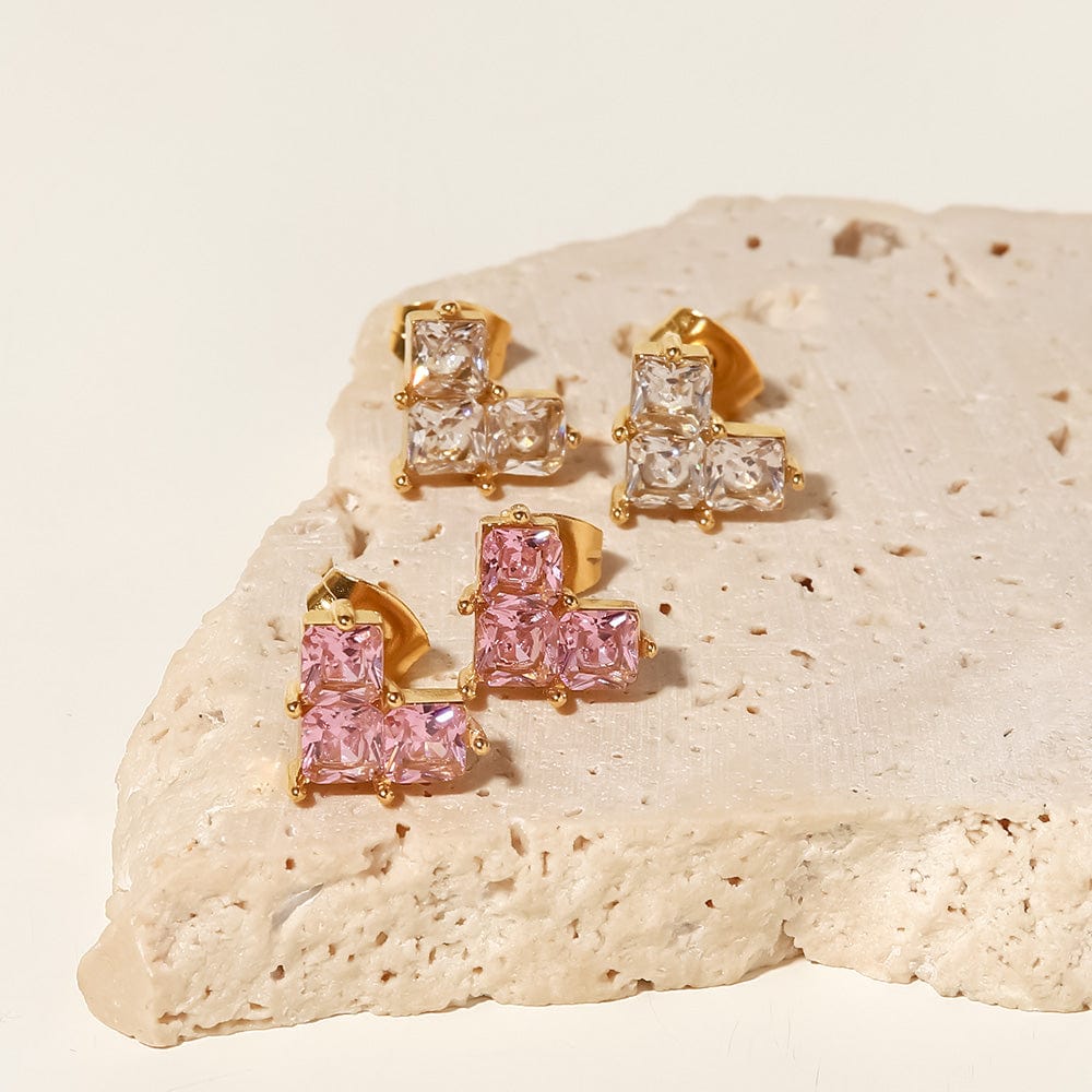 AMORE : Boucles d'oreilles Puces