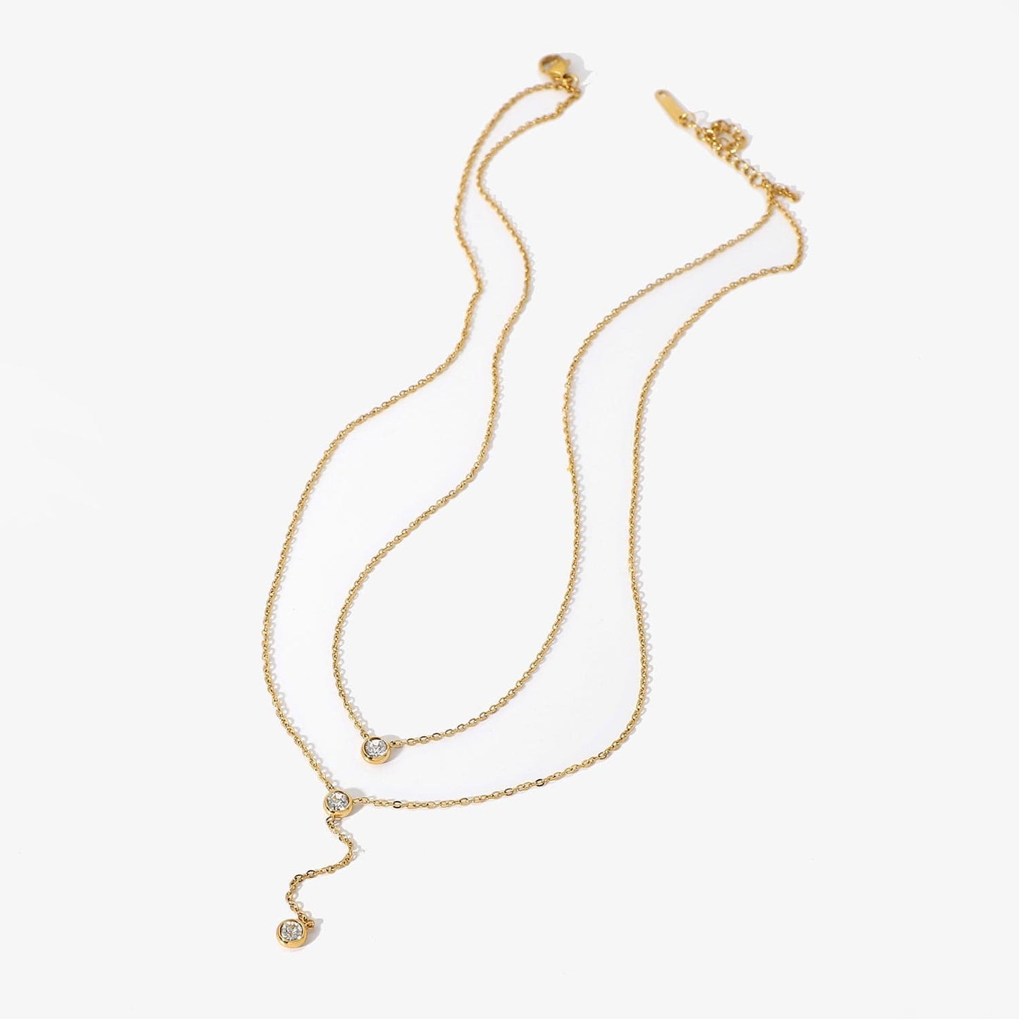 Irrésistible: Collier Y décolleté plongeant L'or Didon