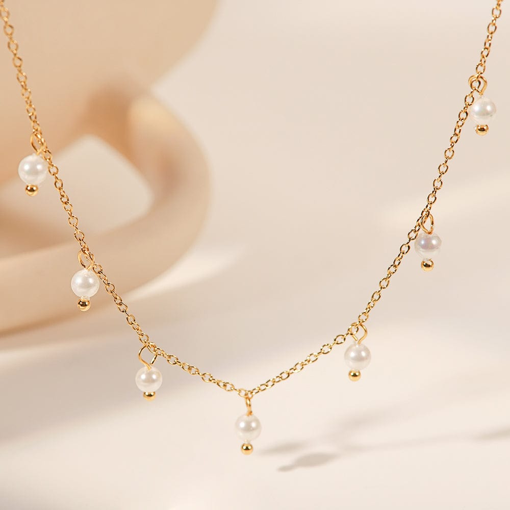 Coffret Edith :Ensemble bijoux collier et boucles d'oreilles