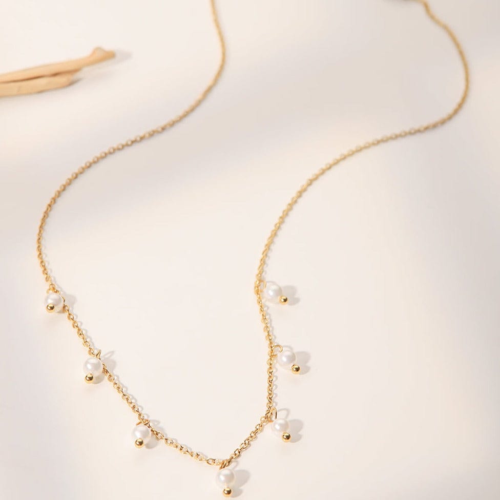 Coffret Edith :Ensemble bijoux collier et boucles d'oreilles