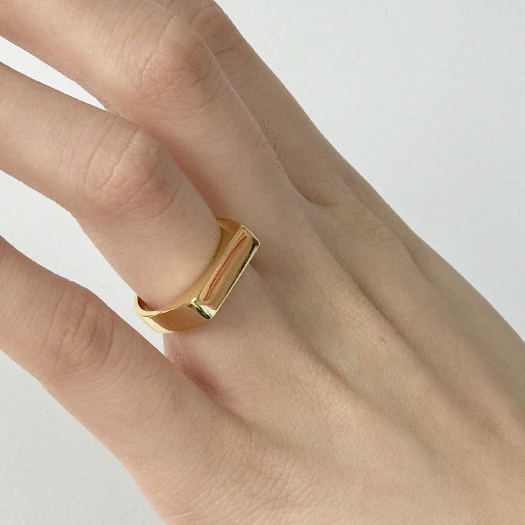 Bague Chevalière personnalisable avec gravure