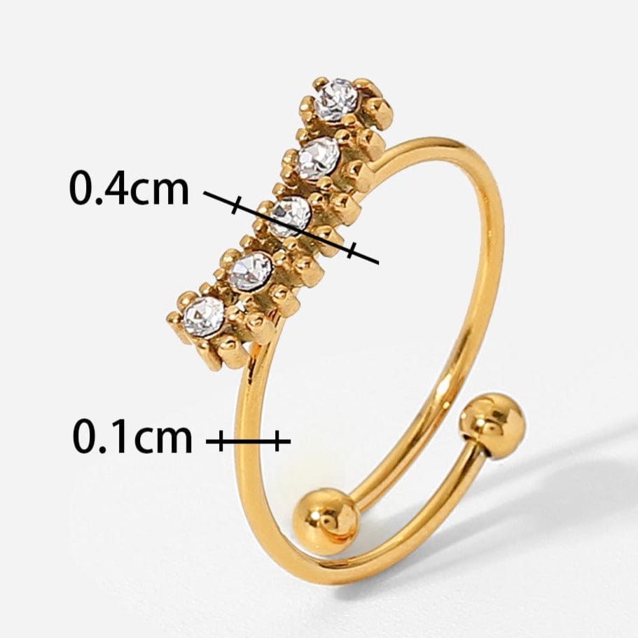 Nina : Bague L'or Didon