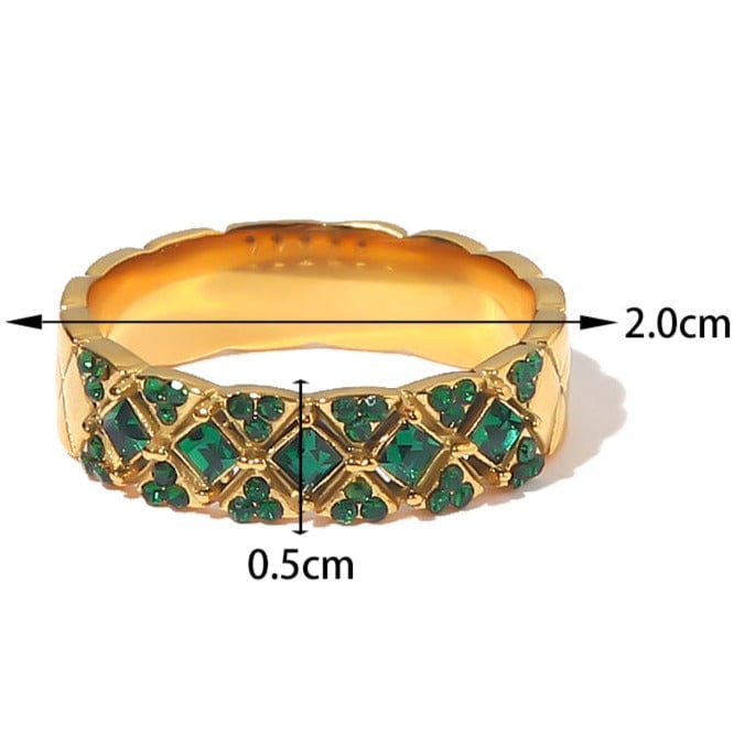 Lily : Bague L'or Didon