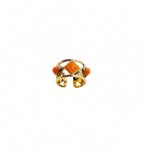 Stones : Bague géométrique