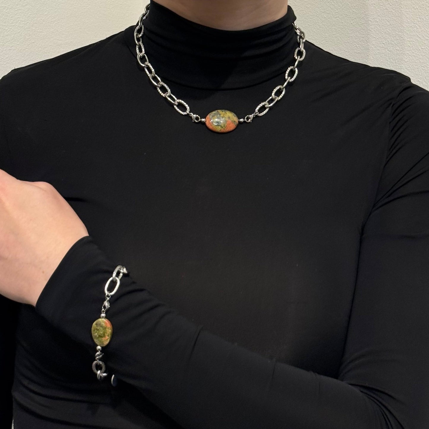 Lydie : Bracelet personnalisé avec la pierre de ton choix, fait main L'or Didon