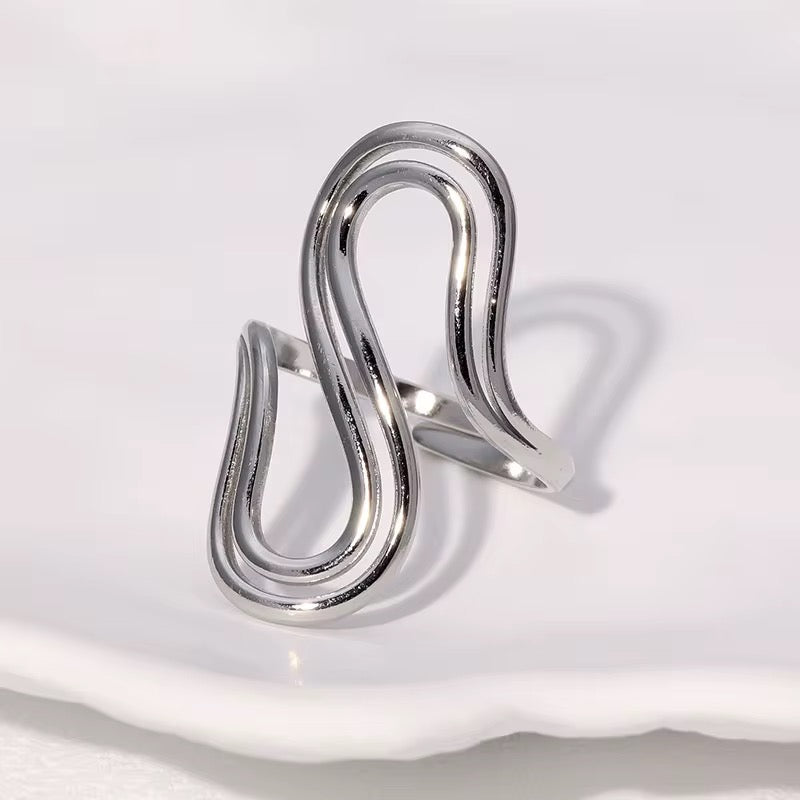 Wavy : Bague L'or Didon