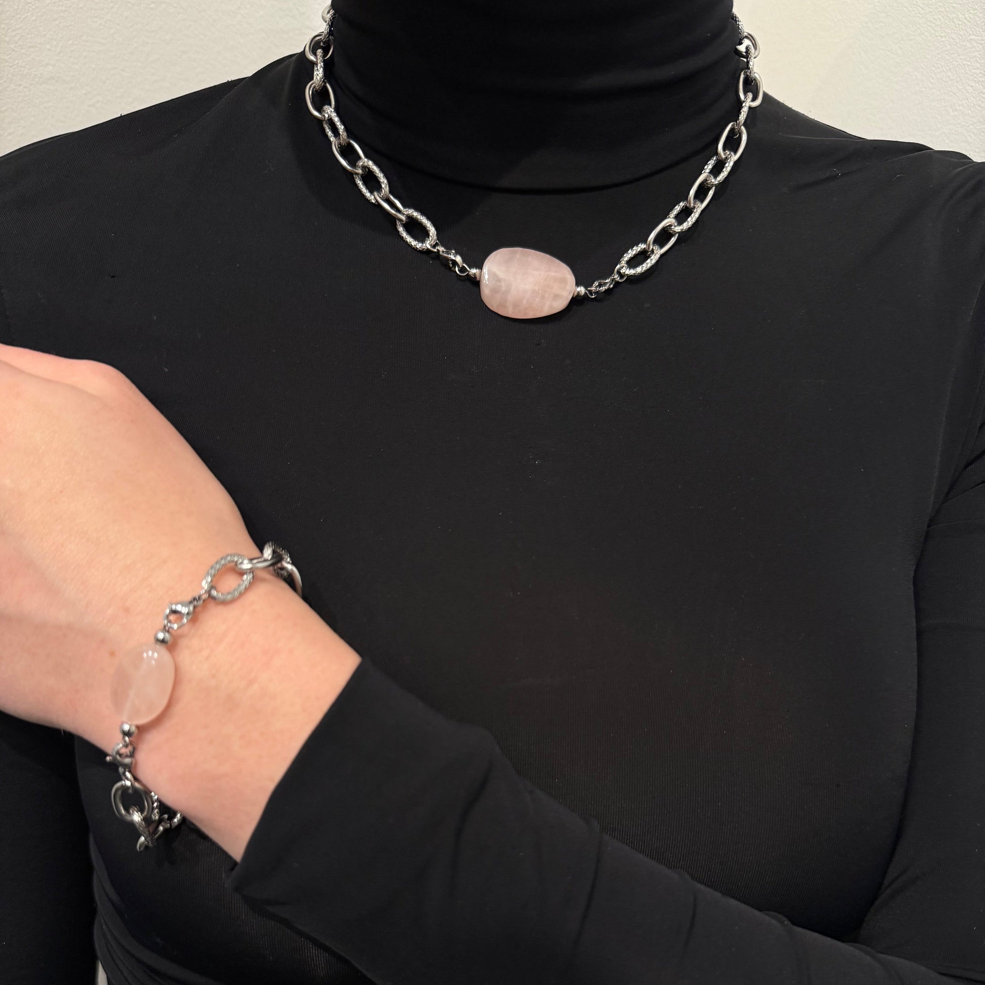 Lydie : Bracelet personnalisé avec la pierre de ton choix, fait main L'or Didon