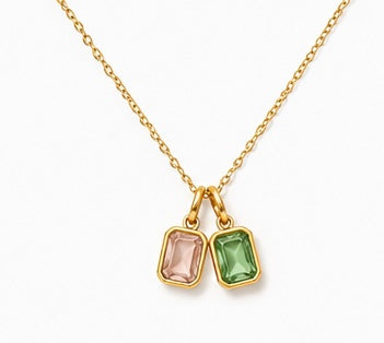 Collier pierres de naissance