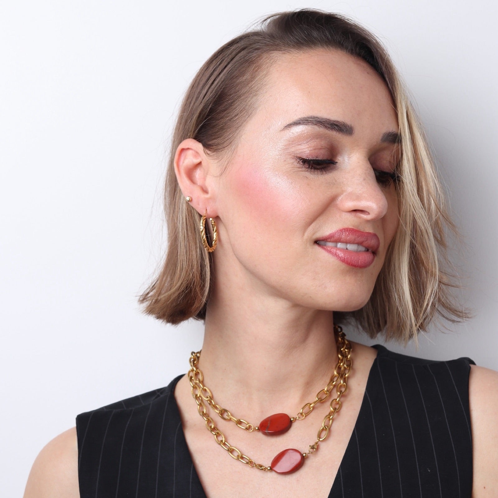 Collier choker interchangeable personnalisé avec ta pierre naturelle préférée : 25 pierres fines naturelles 











                                                                  Inspiration collier loulou kitchen
