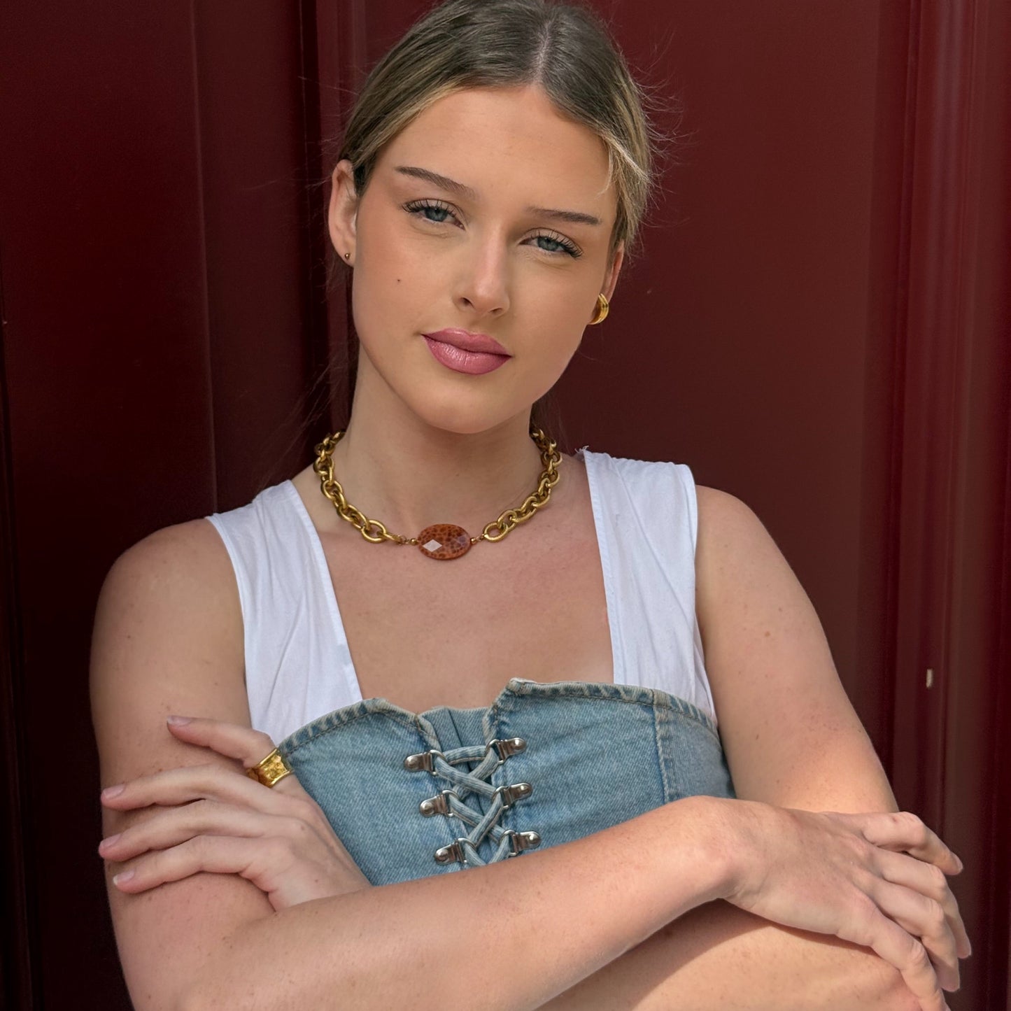 Collier choker interchangeable personnalisé avec ta pierre naturelle préférée : 25 pierres fines naturelles 











                                                                  Inspiration collier loulou kitchen