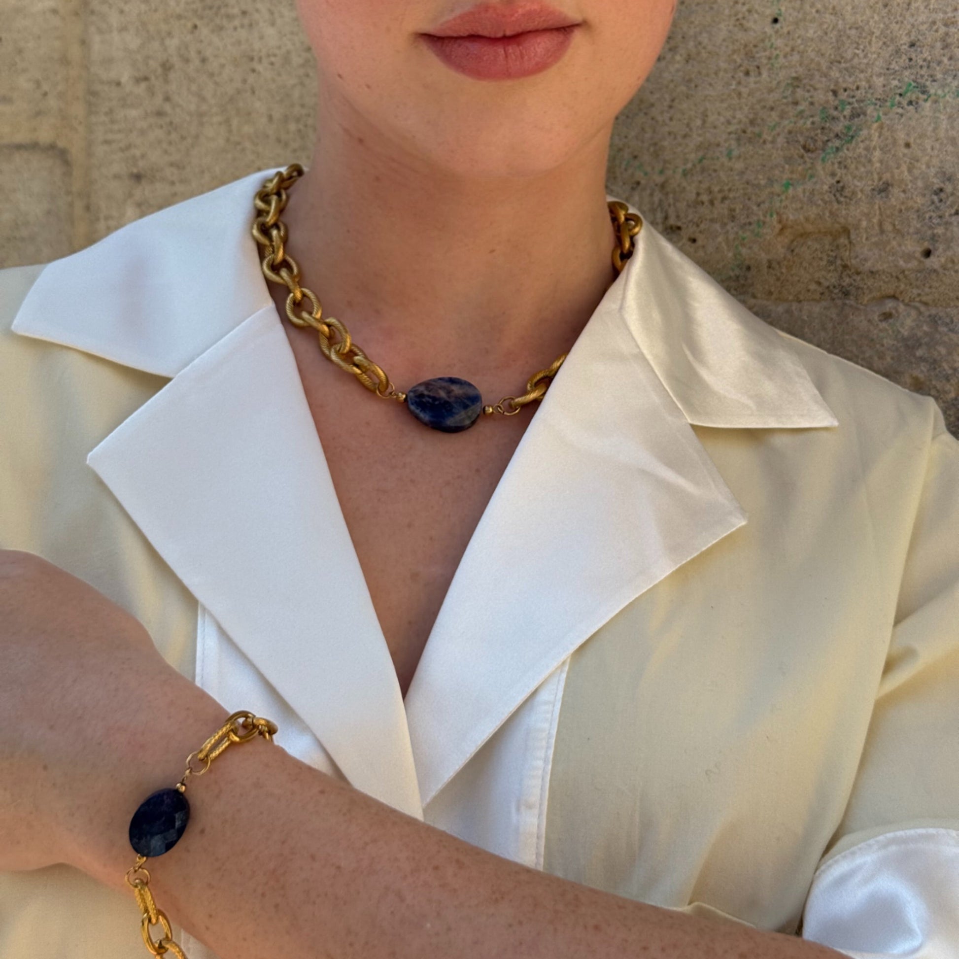 Collier choker interchangeable personnalisé avec ta pierre naturelle préférée : 25 pierres fines naturelles 











                                                                  Inspiration collier loulou kitchen