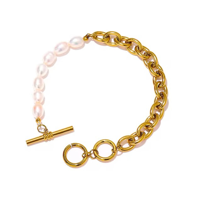Bracelet en perles naturelles L'or Didon