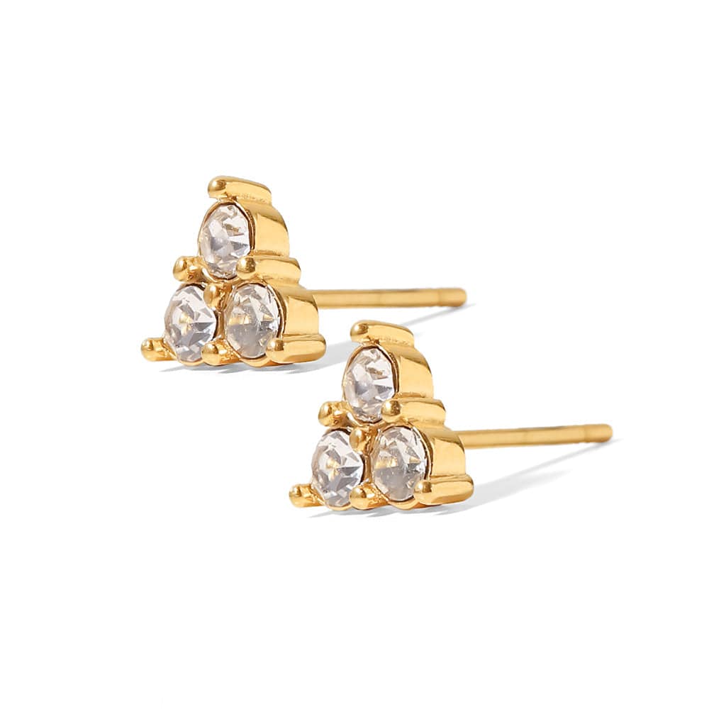 Trio : Boucles d'oreilles "clous"