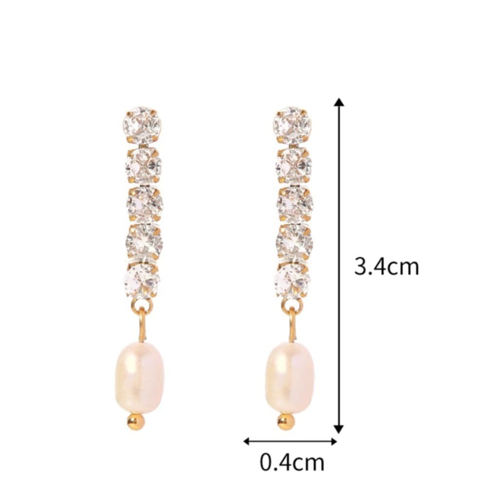 Perla : Boucles pendantes